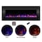 Hastings Home Hastings 54 inch Home Electric Fireplace- Wall Mounted Color Changing LED Flames with Remote Control 349622YYF - alternate 1